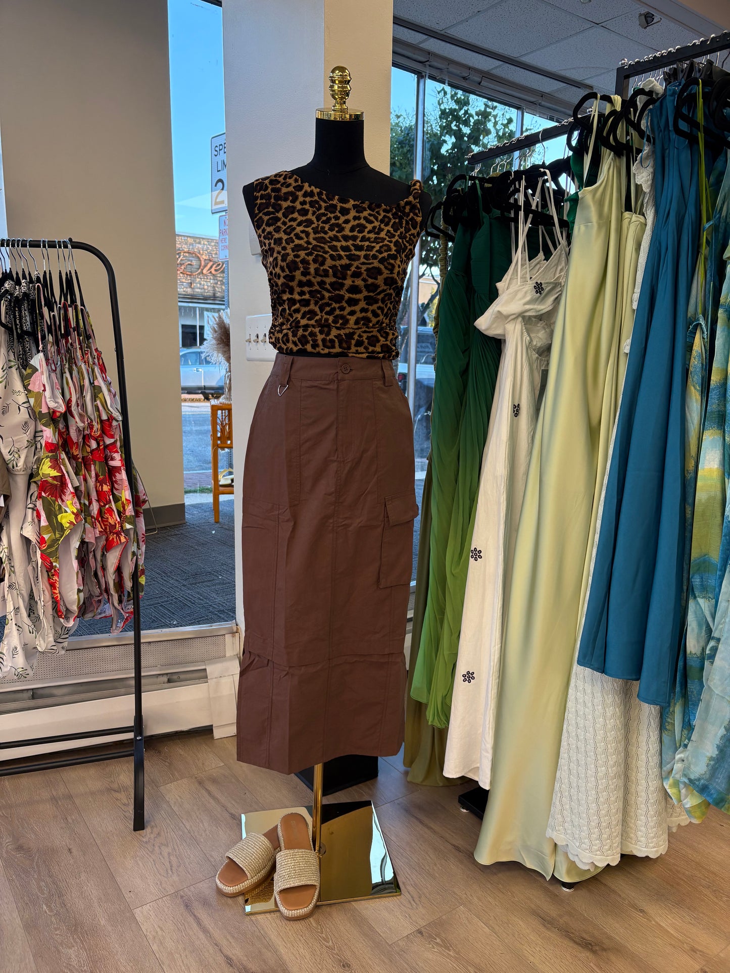 Soho Edge Midi Skirt