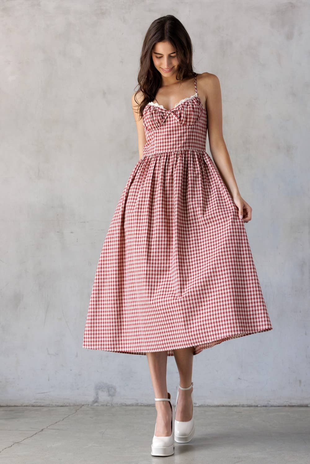 Sweetheart Midi Dress