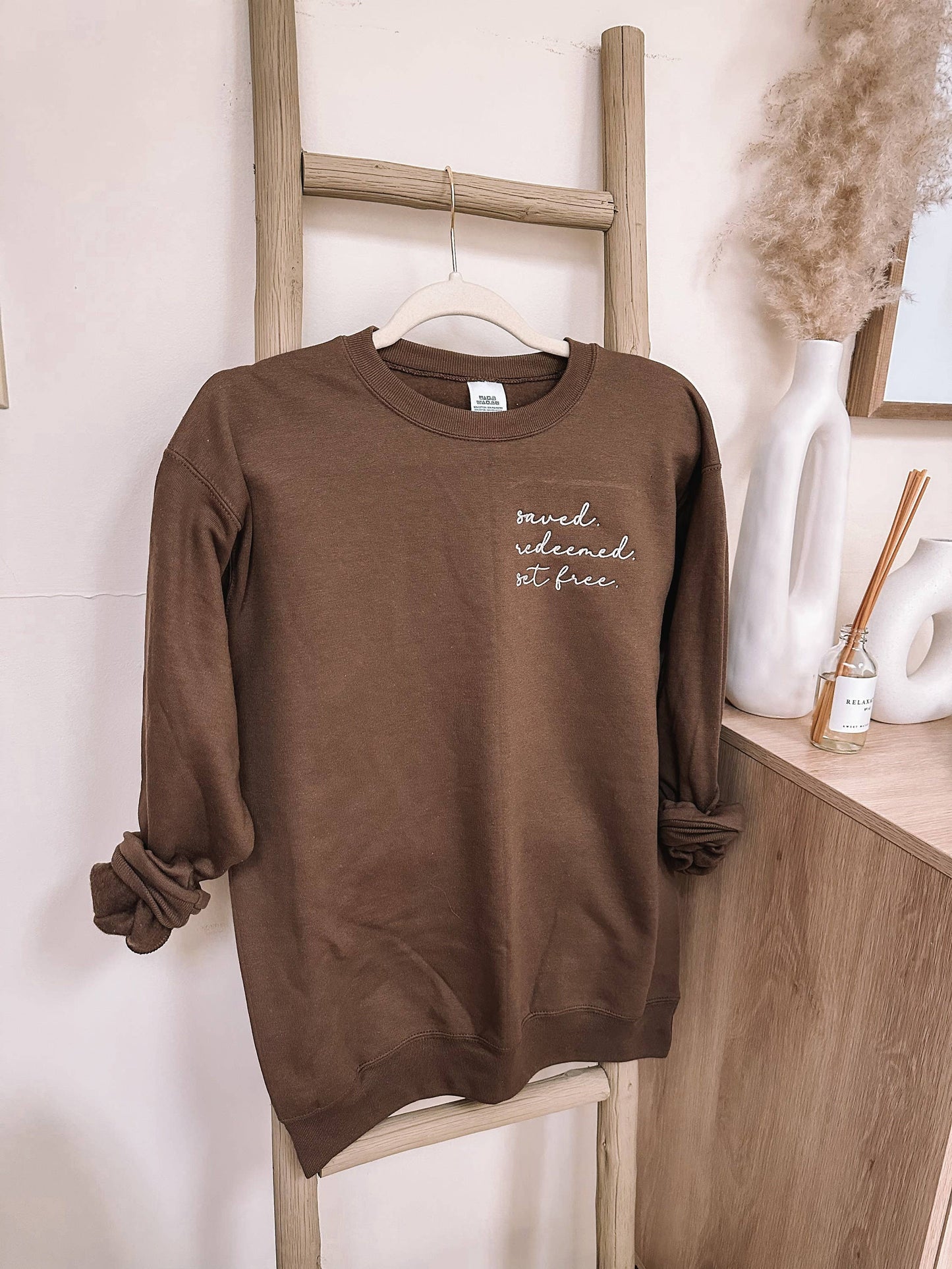 Saved, Redeemed, Set Free Sweatshirt