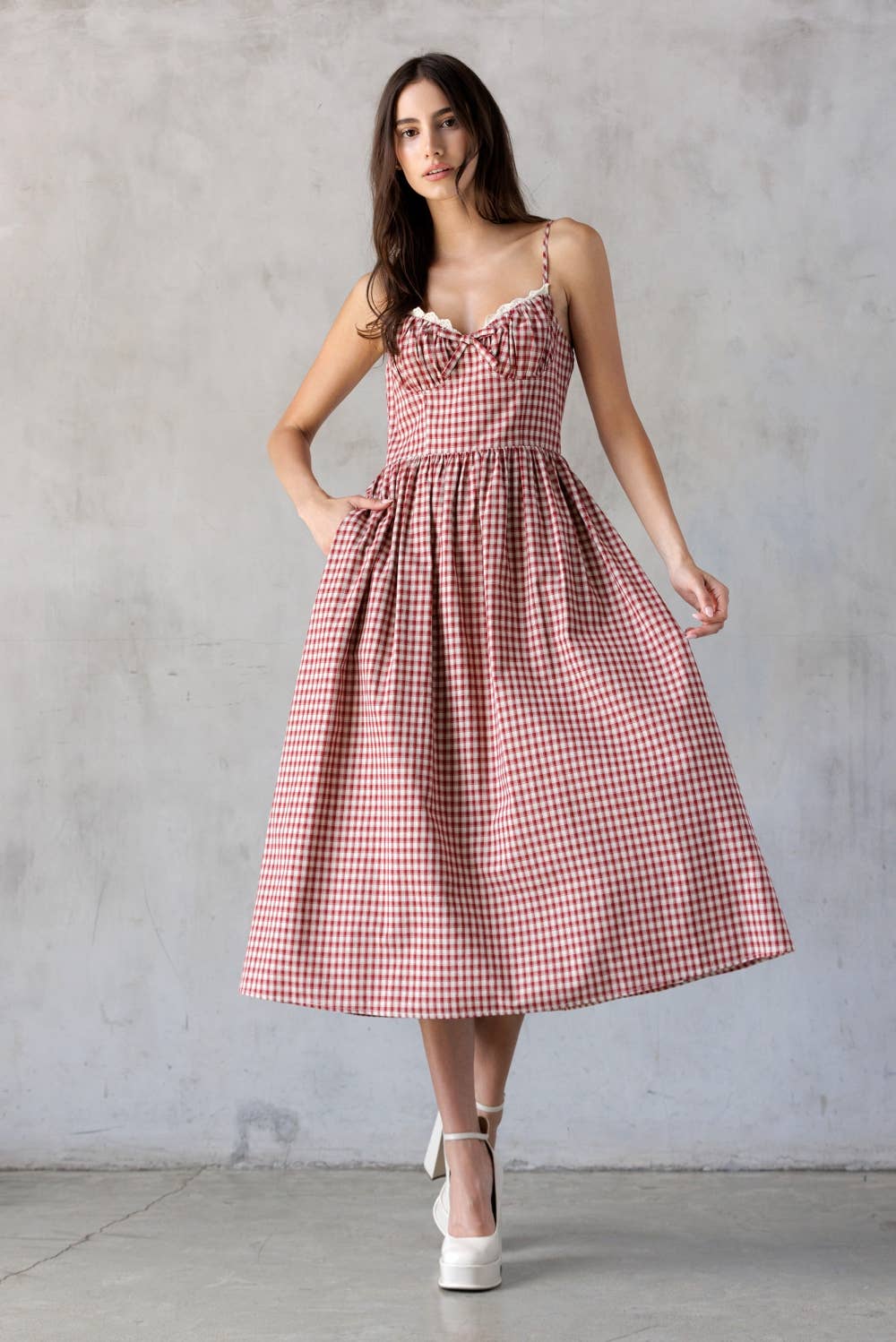 Sweetheart Midi Dress