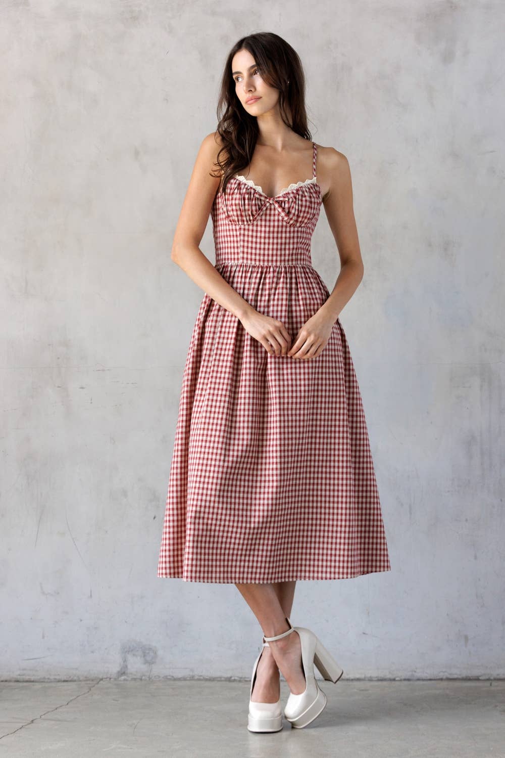 Sweetheart Midi Dress