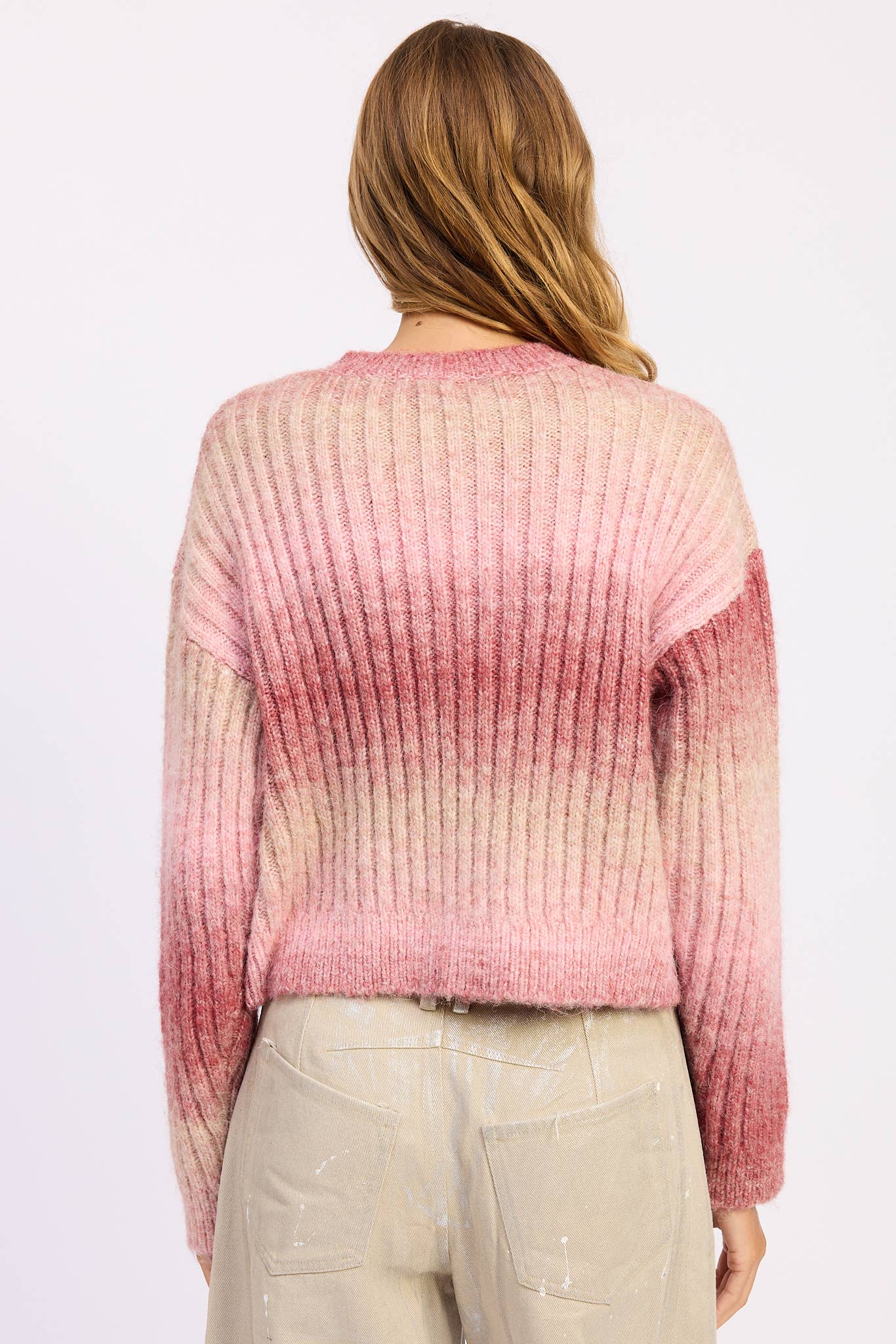 Dusty Rose Cardigan