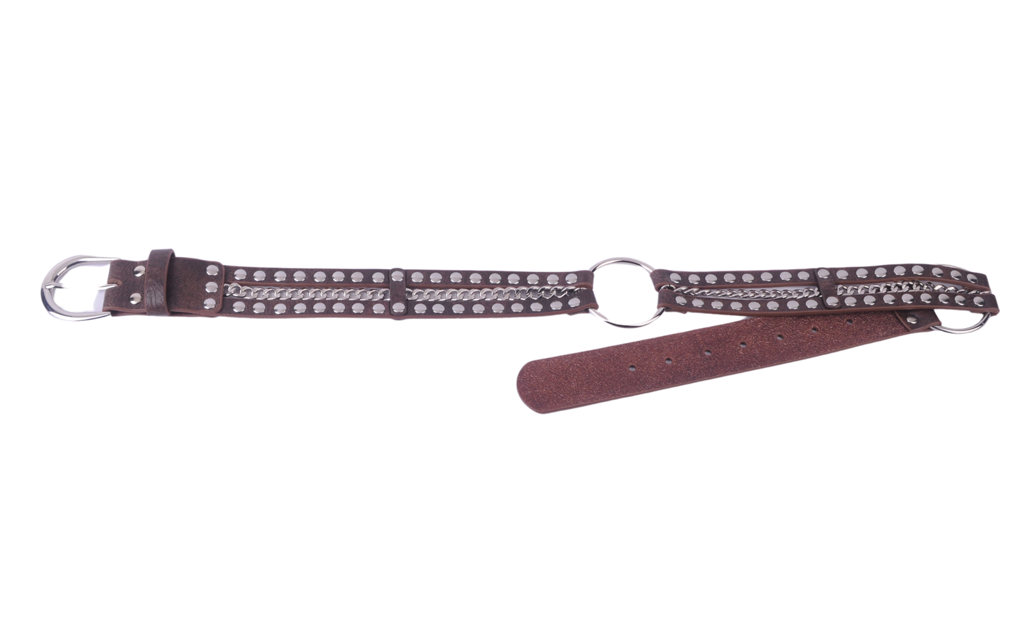 Edgy Leather Belt