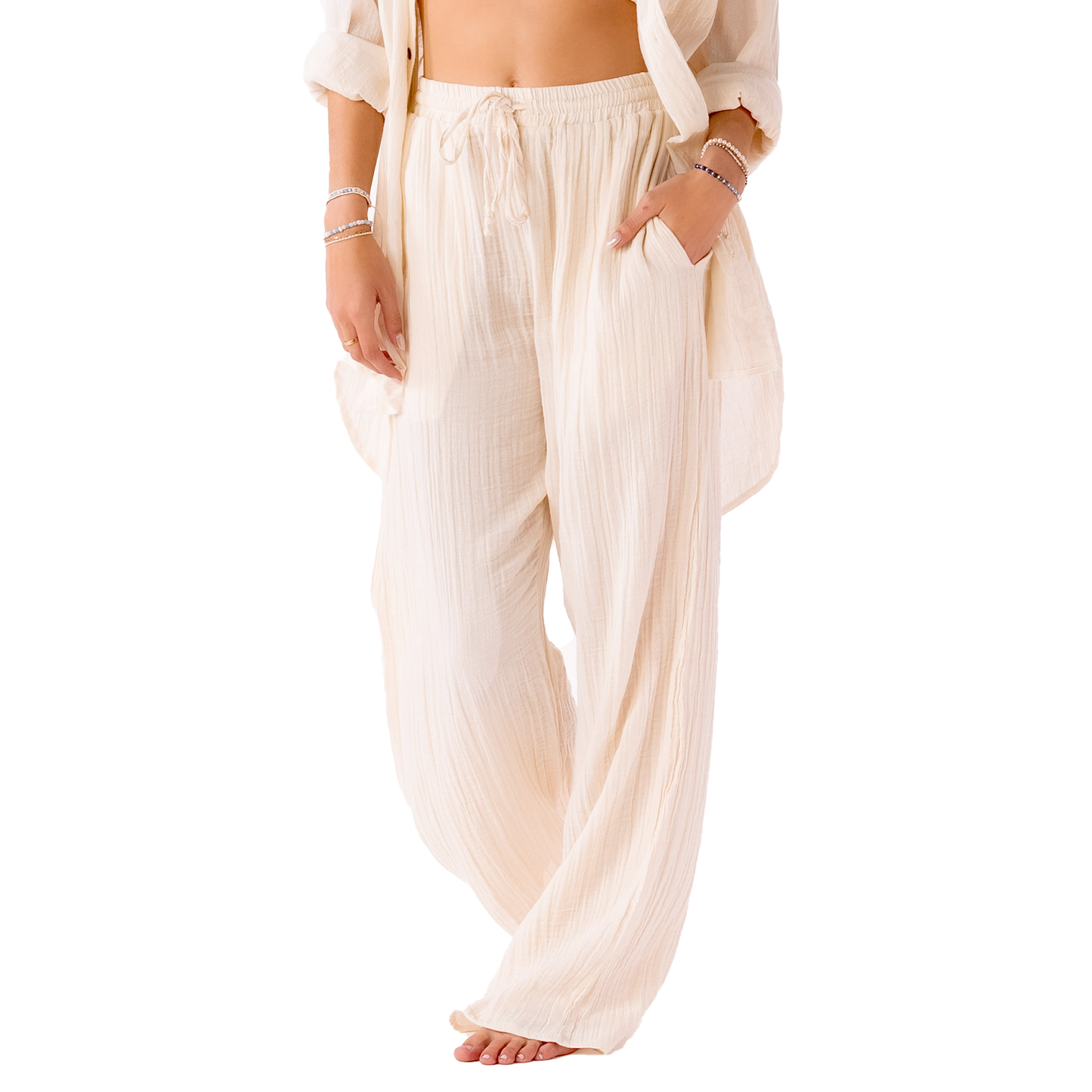 Coconut Sand Cabana Pants