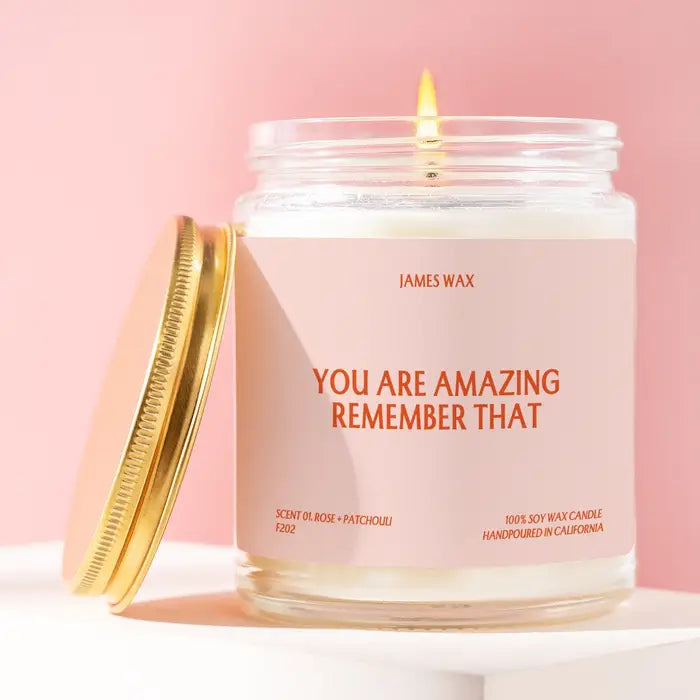 You Are Amazing Candle