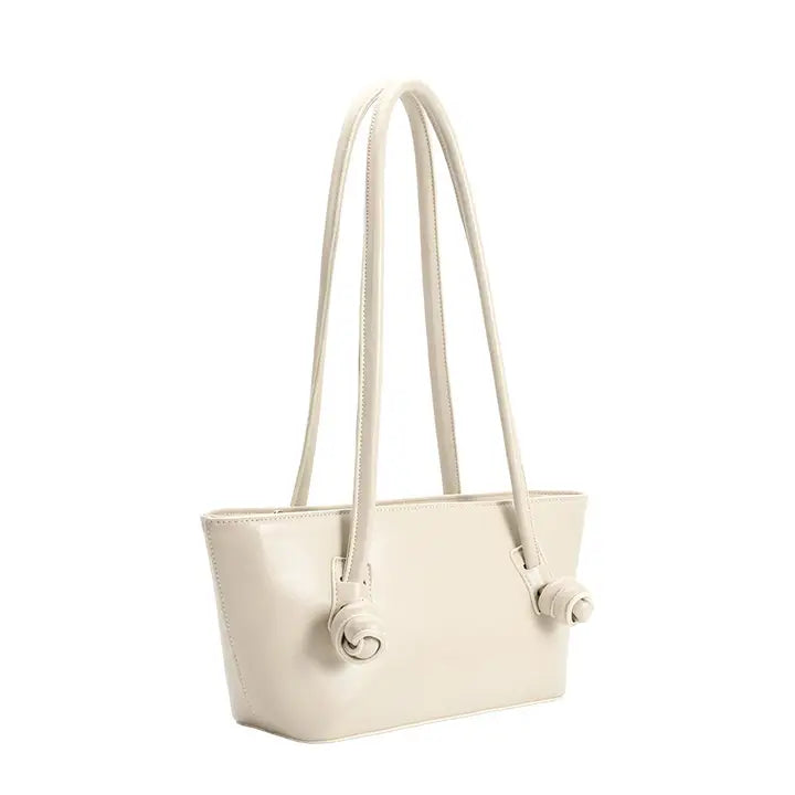 Cassidy Bone Vegan Shoulder Bag