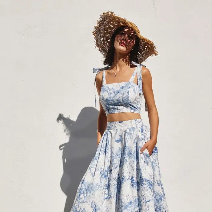 Greece Midi Skirt