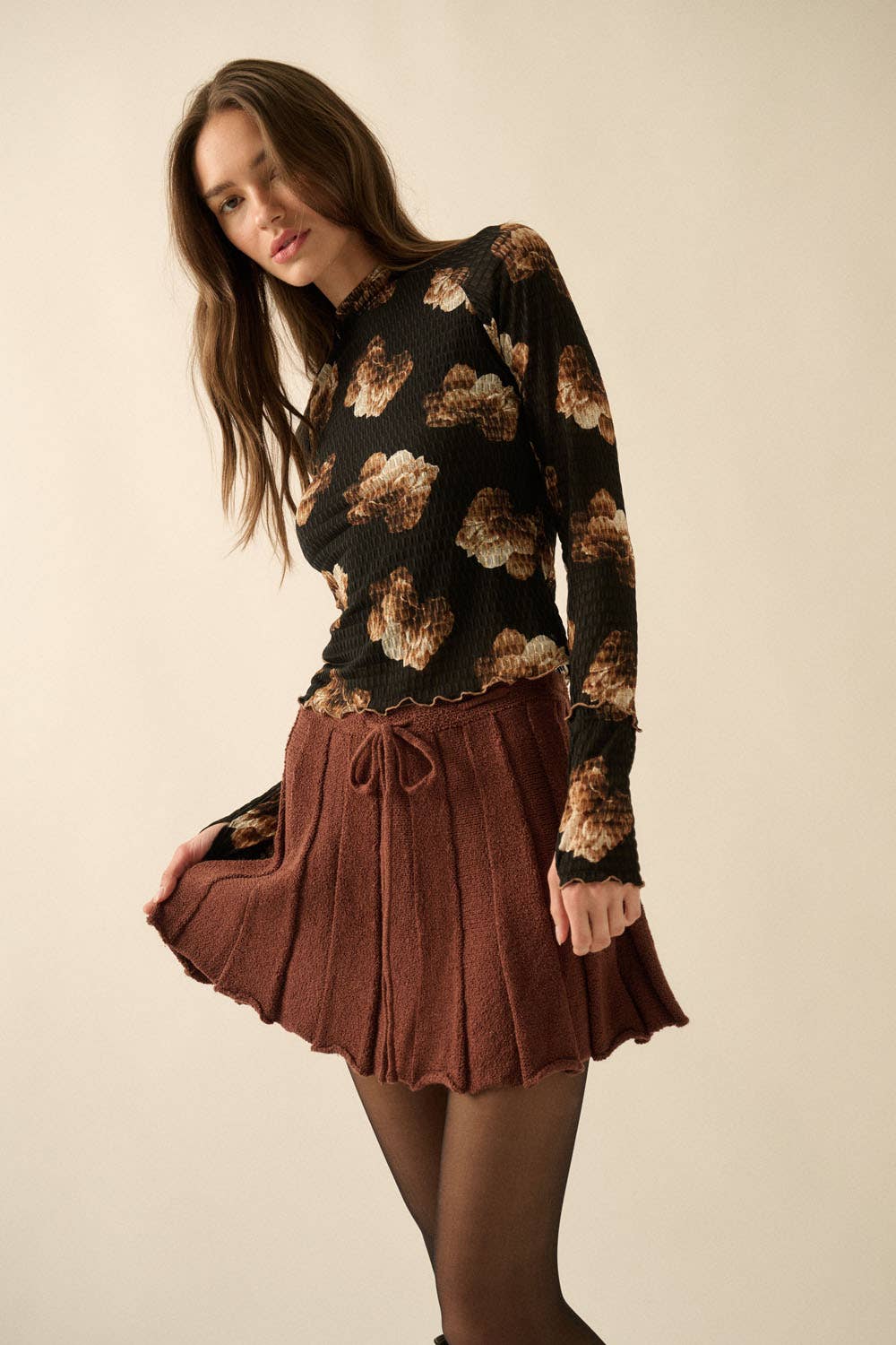Chestnut Lane Mini Skirt