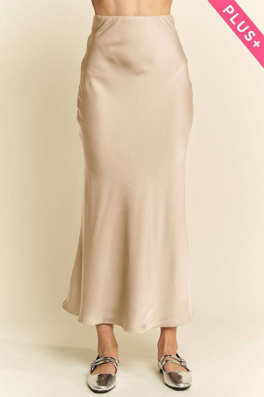 Blush Affair Midi Skirt