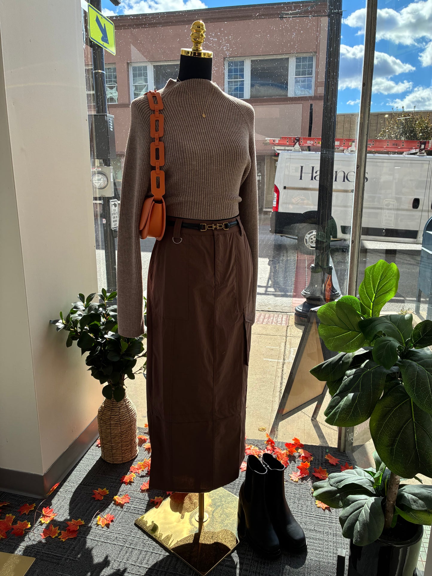 Soho Edge Midi Skirt