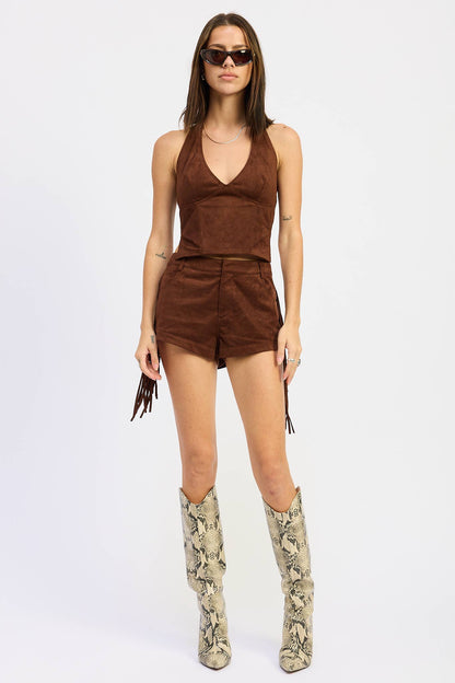 Told you so halter top