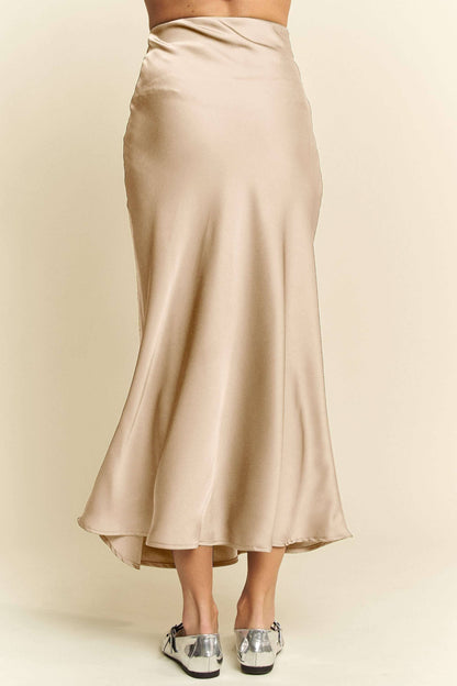 Blush Affair Midi Skirt