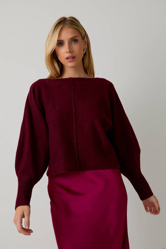 Wine & Whisper Sweater