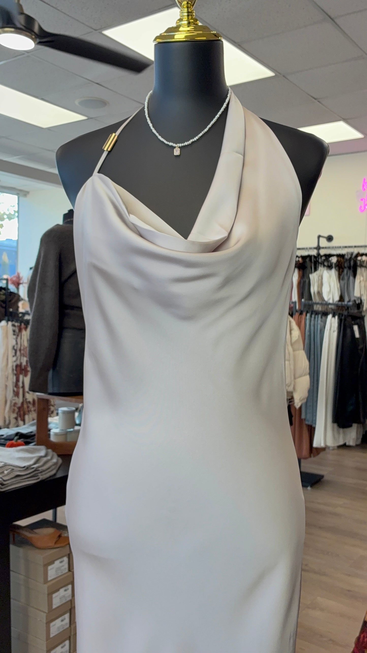 Soft Serenity Midi Dress