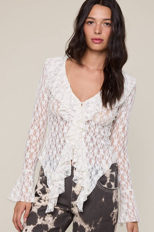 Tease and Tulle Top