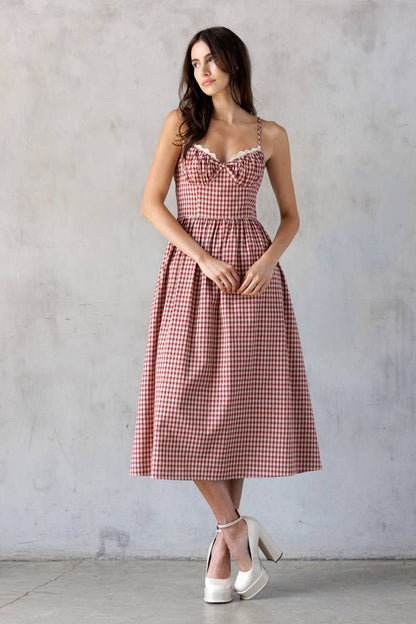 Sweetheart Midi Dress