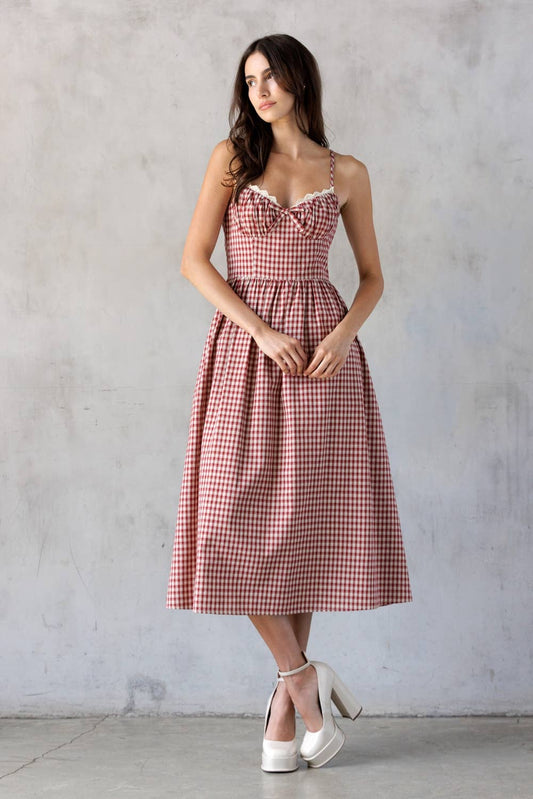 Sweetheart Midi Dress
