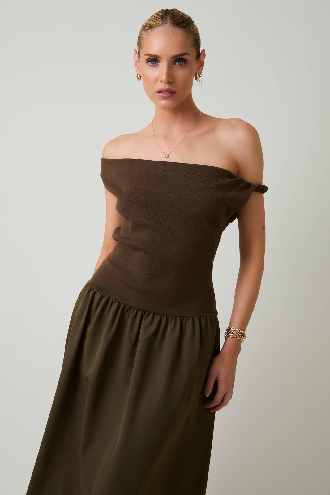 Enchanted Twist Midi Dress