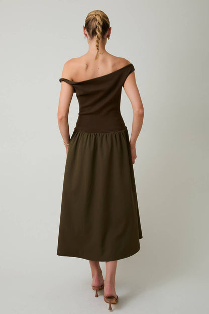 Enchanted Twist Midi Dress
