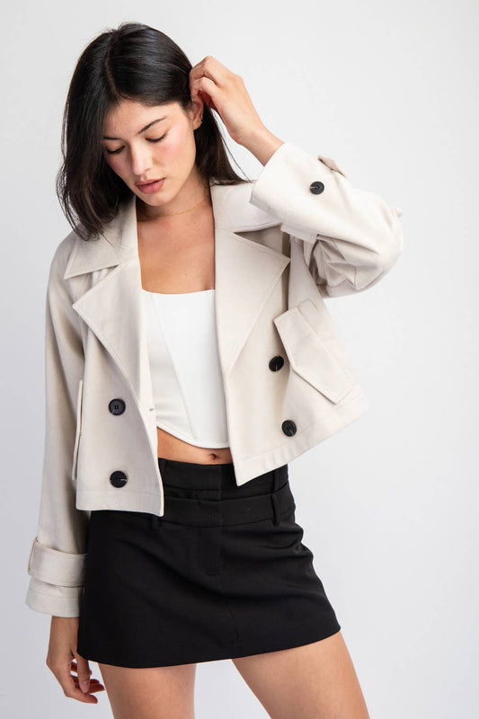 Sandswept Trench Jacket