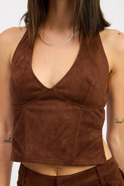 Told you so halter top