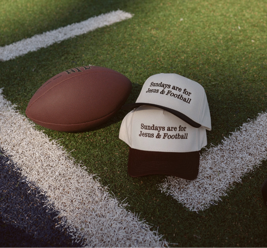 Jesus and Football Hat
