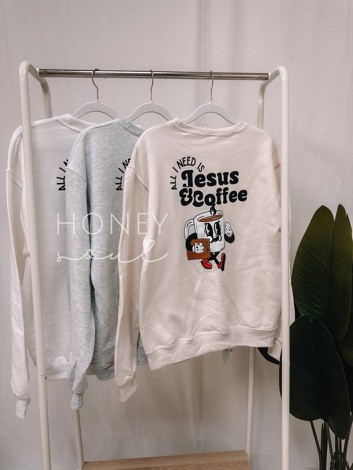 All I Need is Jesus and Coffee Graphic