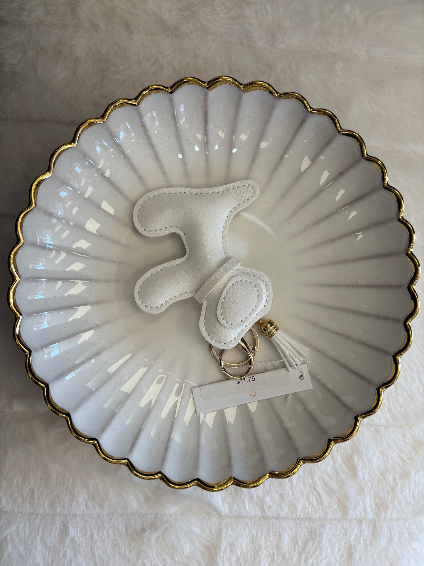 Vegan Leather Dog Bag Charm