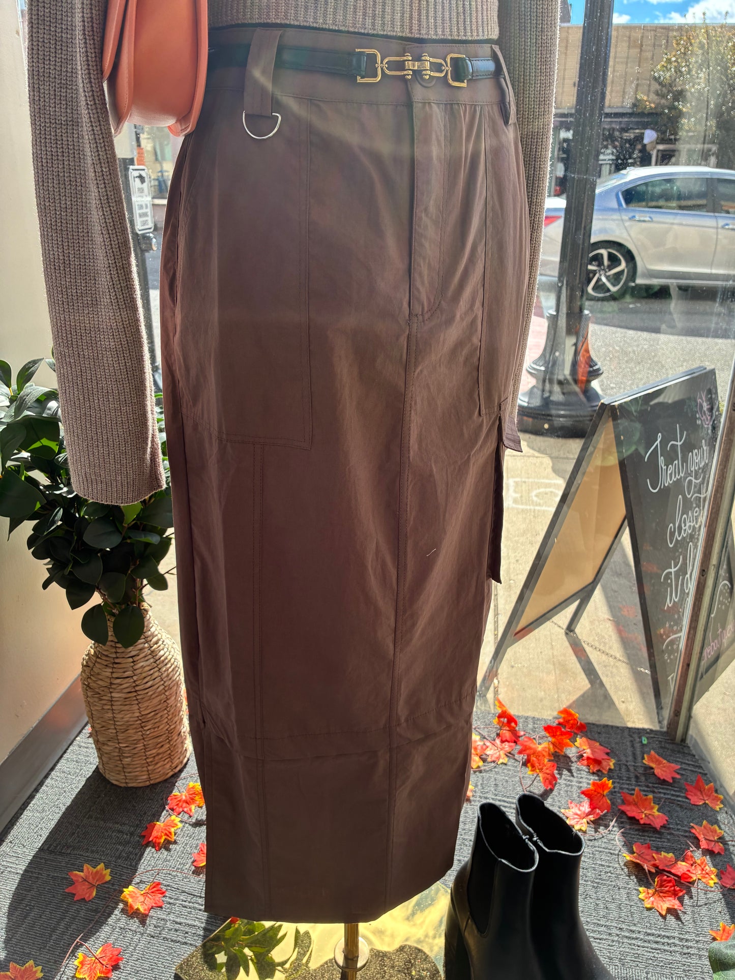 Soho Edge Midi Skirt