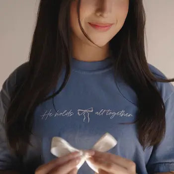He Holds All Together Tee