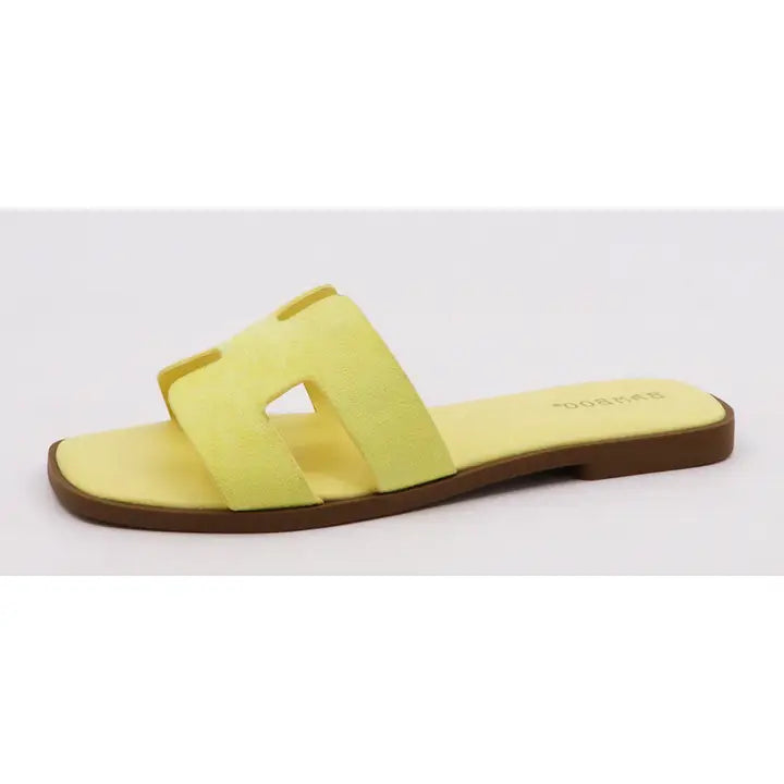 Bamboo Cutout Sandal