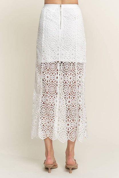 Sunlace Midi Skirt