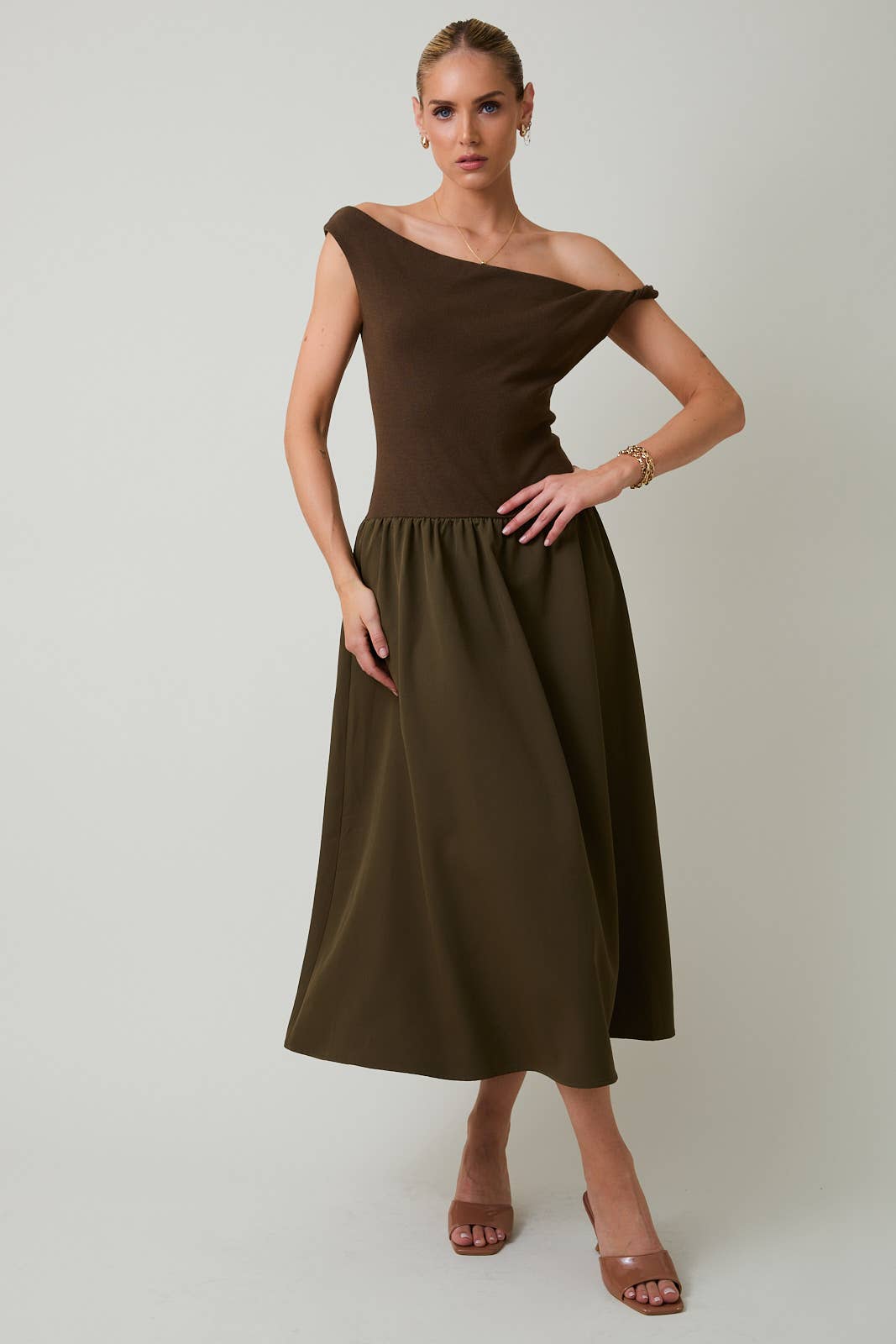 Enchanted Twist Midi Dress
