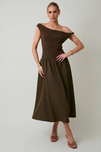 Enchanted Twist Midi Dress