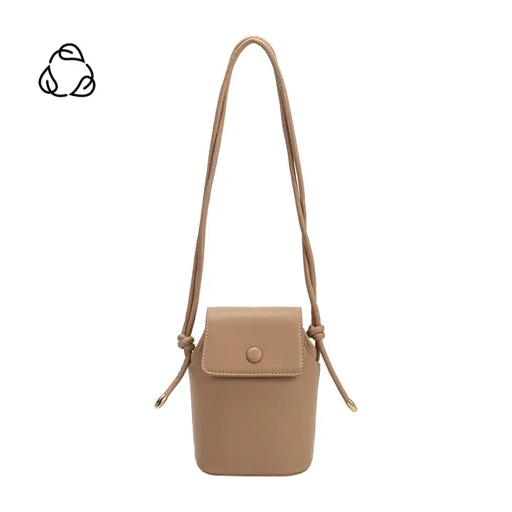 Abigail Nude Recycled Vegan Crossbody Bag
