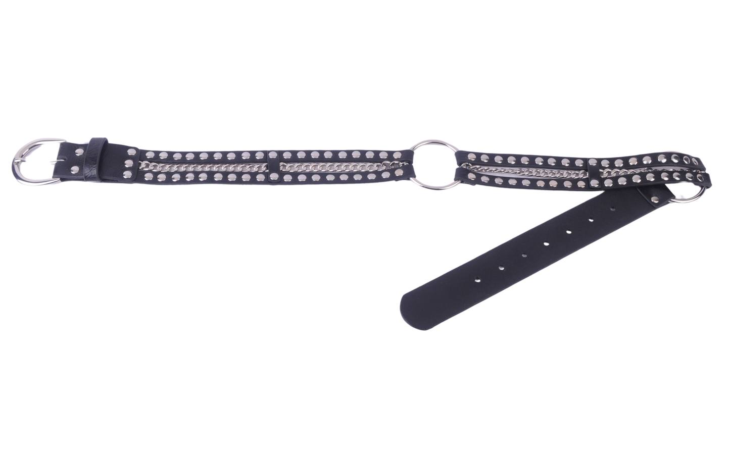 Edgy Leather Belt