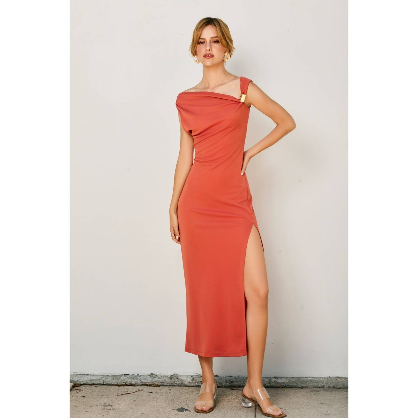 Golden Hour Glow Maxi Dress