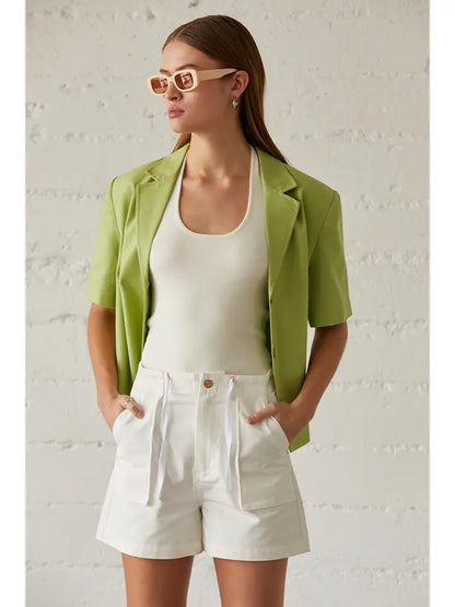 Bessie Short Sleeve Blazer