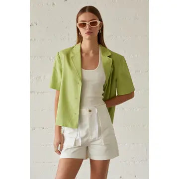Bessie Short Sleeve Blazer