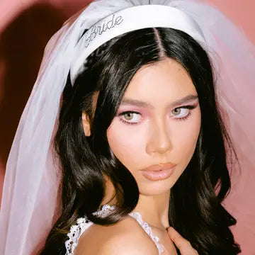 Bridal Headband with Veil