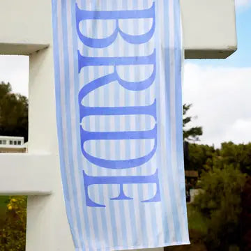 Coastal Bride Beach Towel