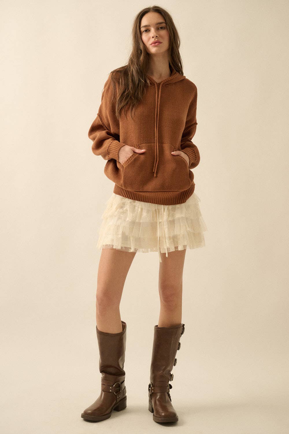 Fleur Ruffle Mini Skirt