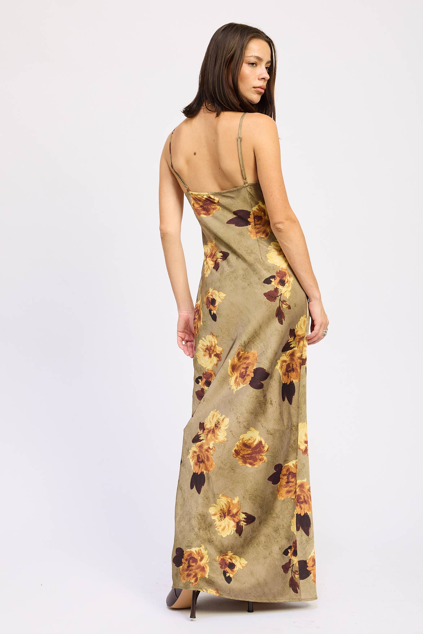 Falling for you midi dress