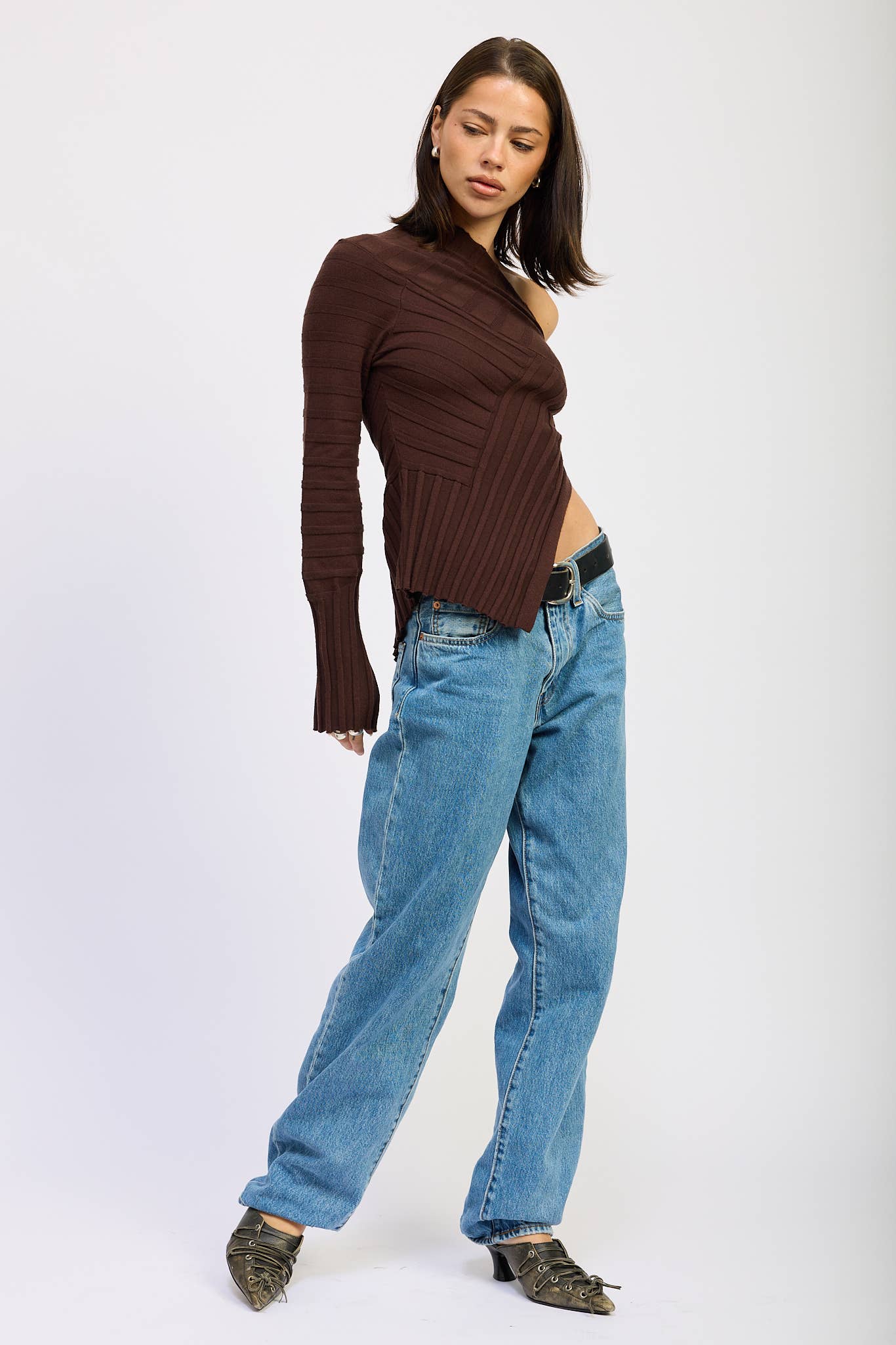 Caught Up Sweater Top