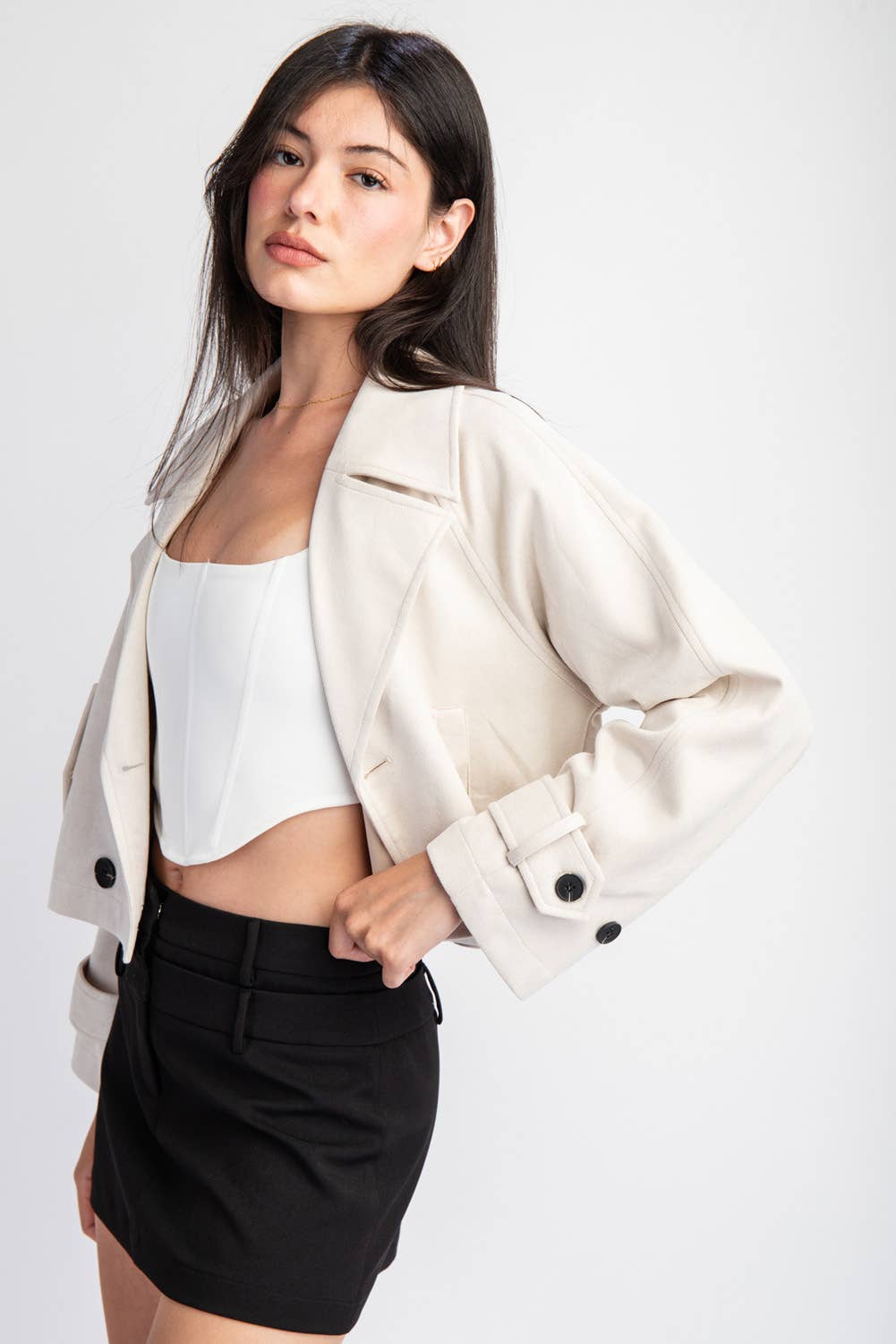 Sandswept Trench Jacket