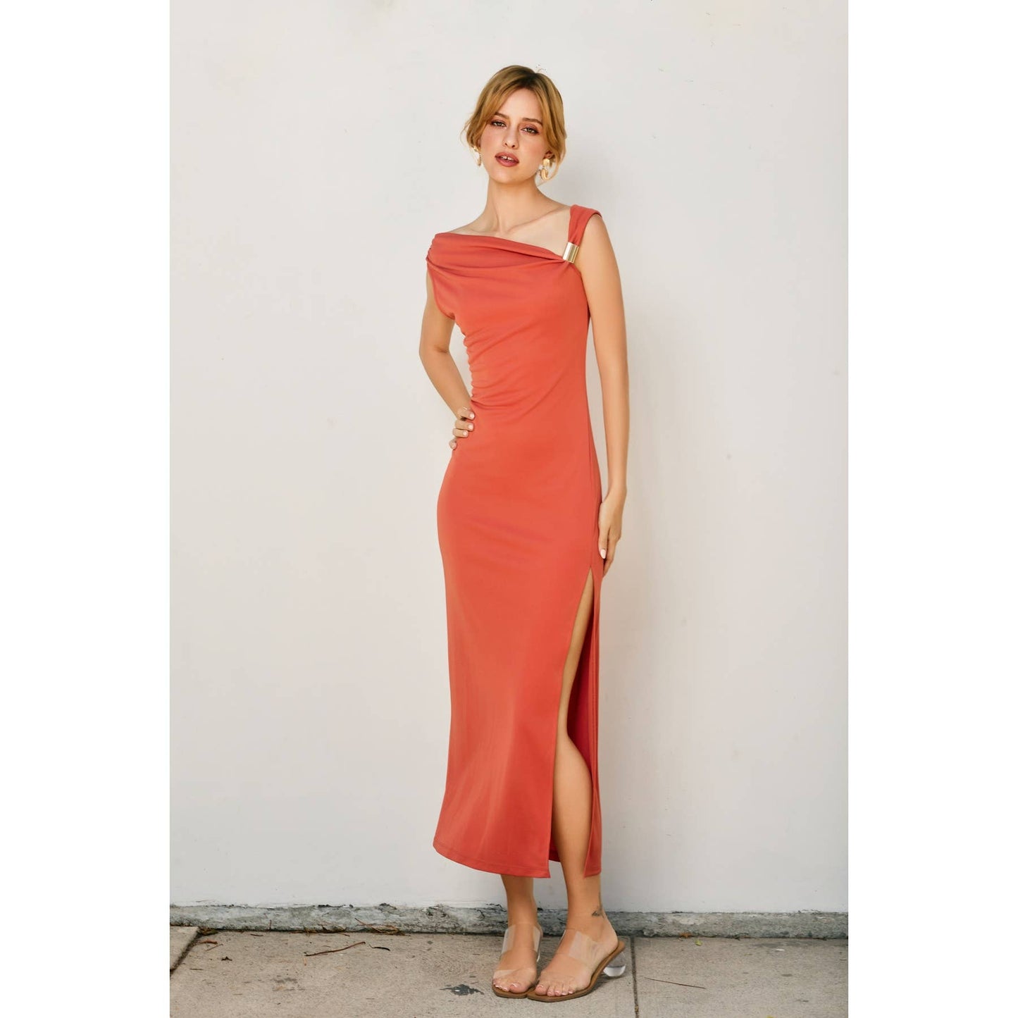 Golden Hour Glow Maxi Dress
