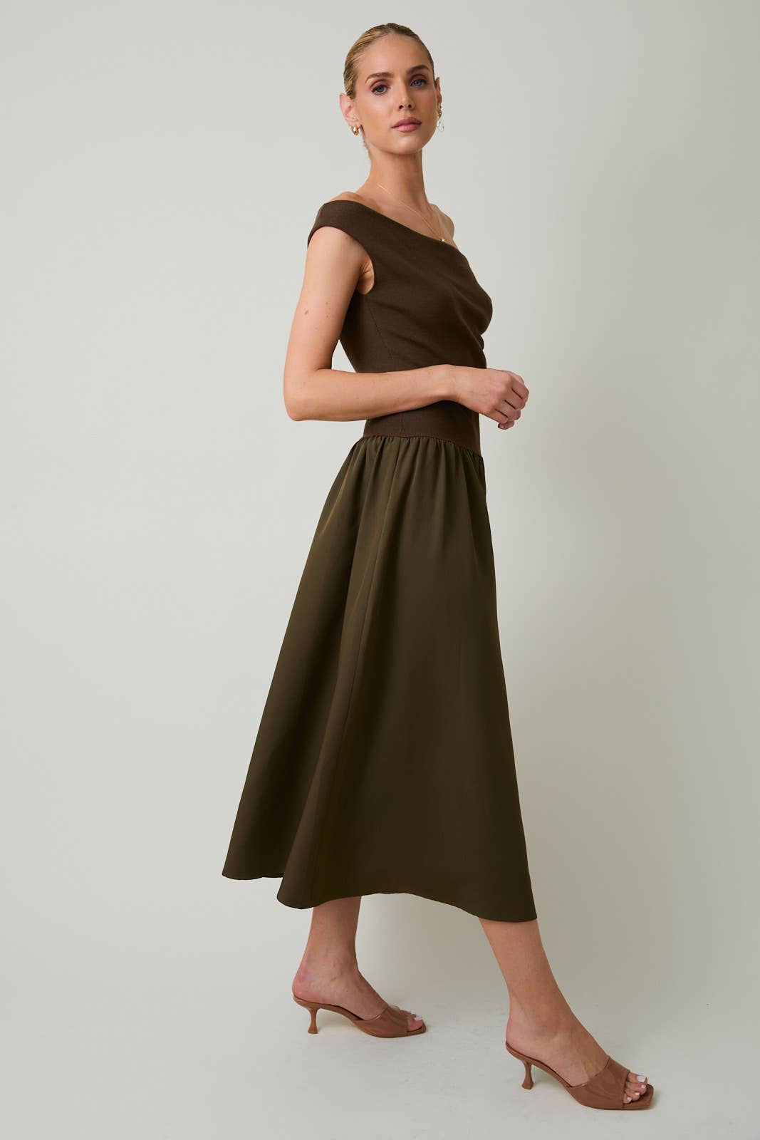 Enchanted Twist Midi Dress