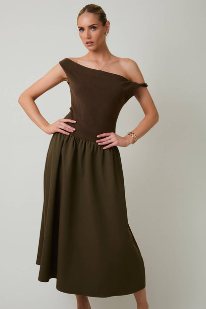 Enchanted Twist Midi Dress