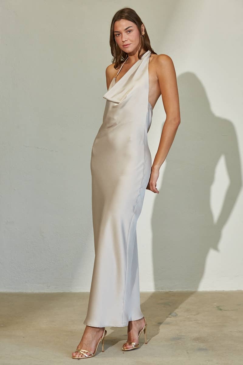 Soft Serenity Midi Dress