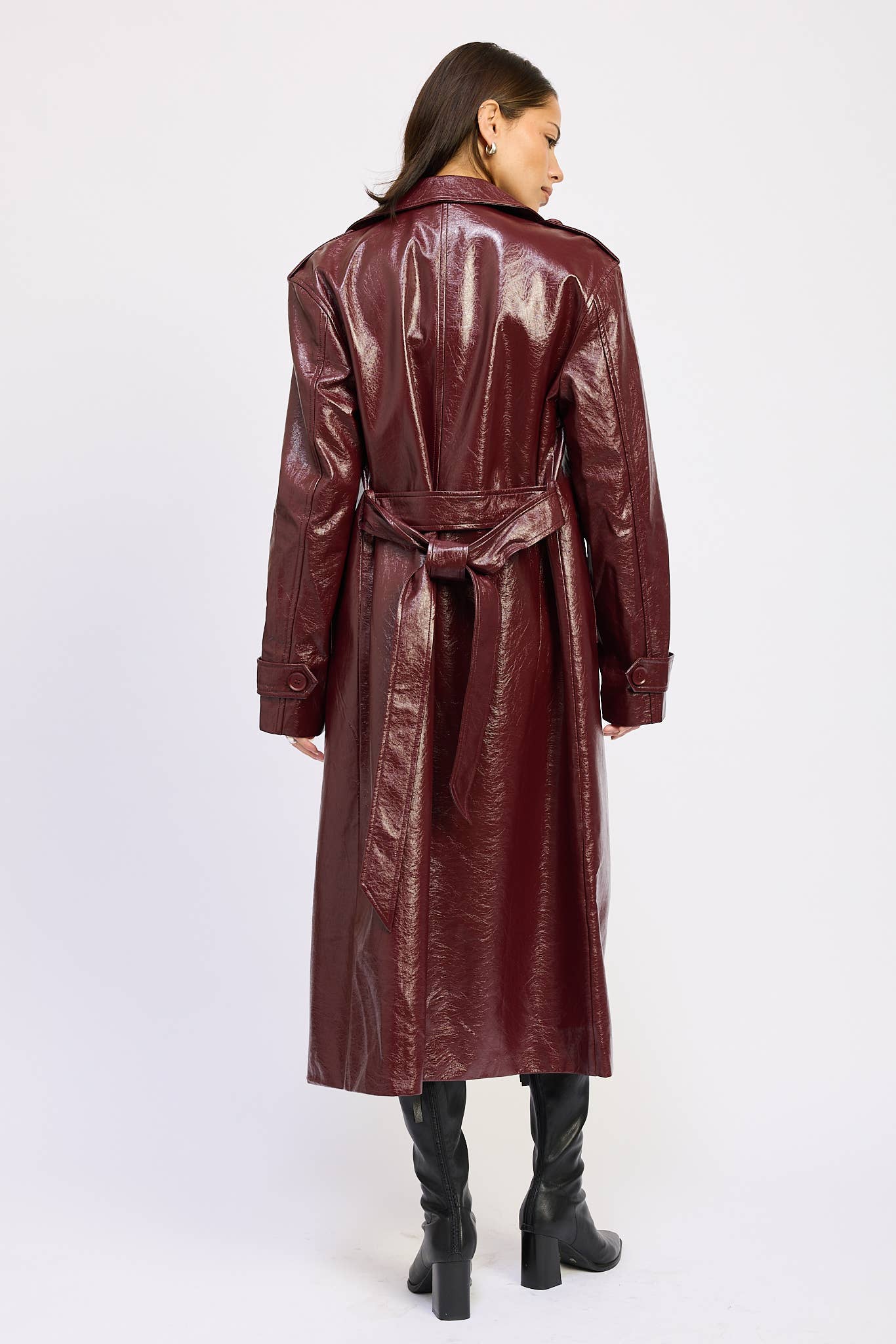 Ruby Rebel Trench Coat